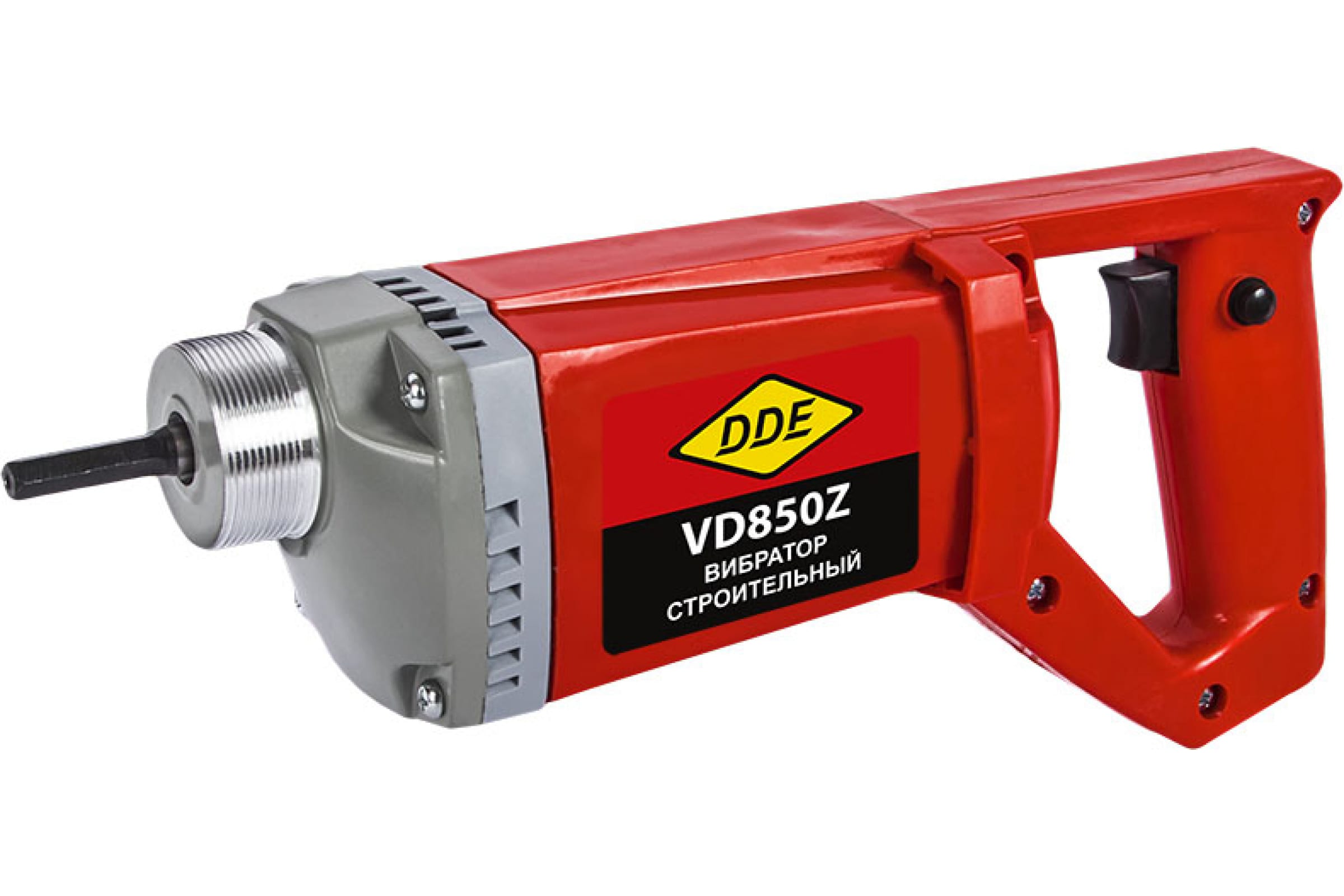 Вибратор глубинный DDE VD 850Z (850 ВТ,5600 об мин,2,1 кг, вал ZX35 1 м -1,5 м) VD850Z