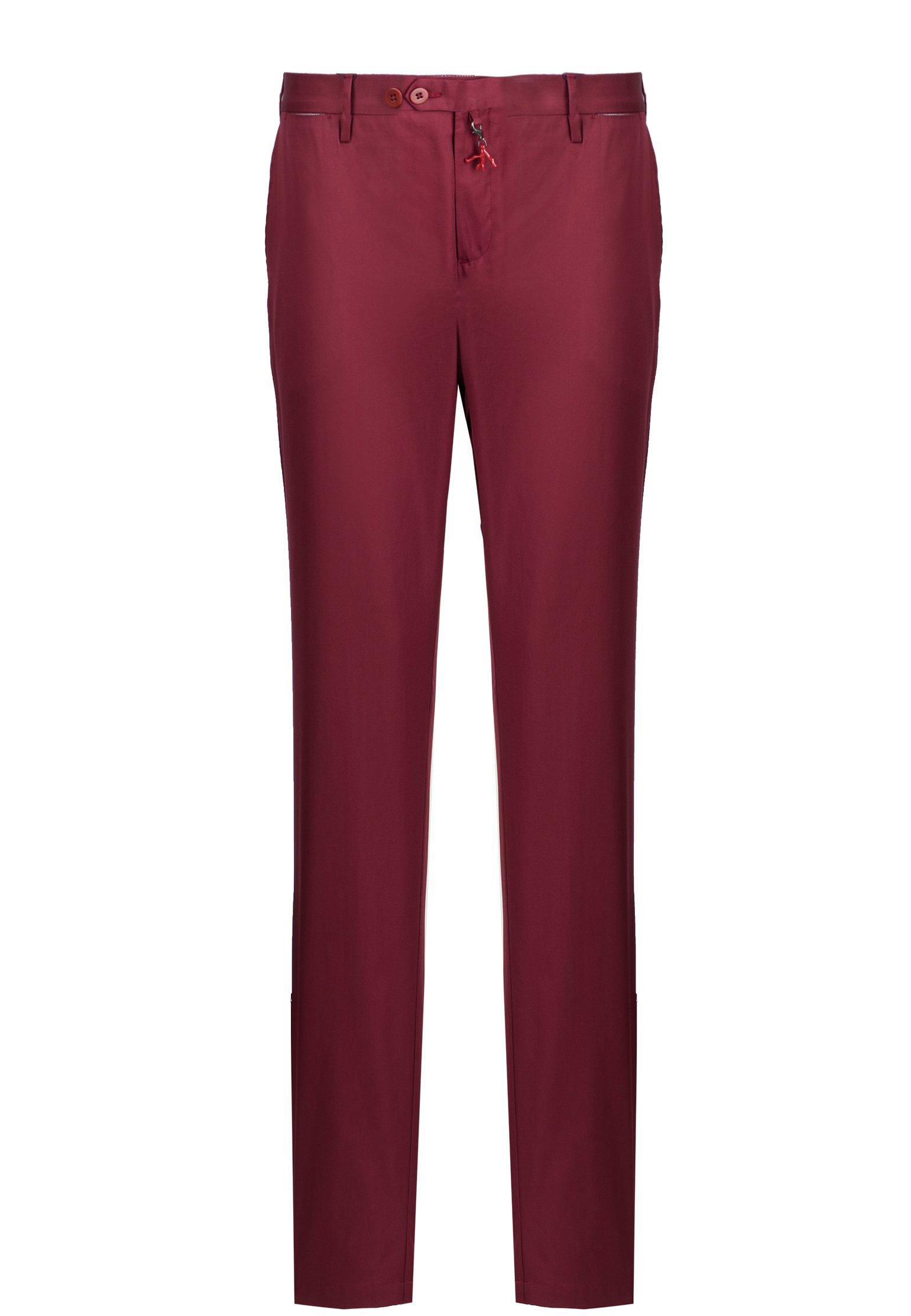 

Брюки мужские ISAIA 109182 бордовые 50 IT, Бордовый, 109182