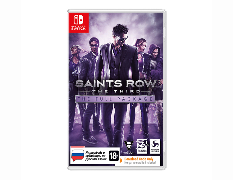 Игра Saints Row: The Third - The Full Package - цифровой ключ в пластиковом боксе