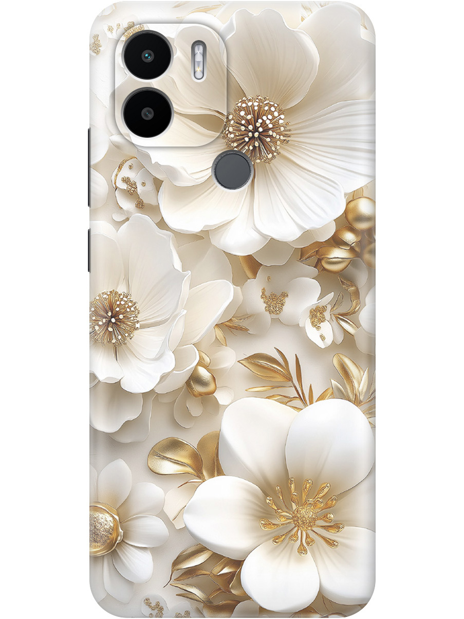

Силиконовый чехол на Xiaomi Redmi A1+ / A2+ / Poco C50 / C51 с принтом 826940, Прозрачный;белый;золотистый, 762092124