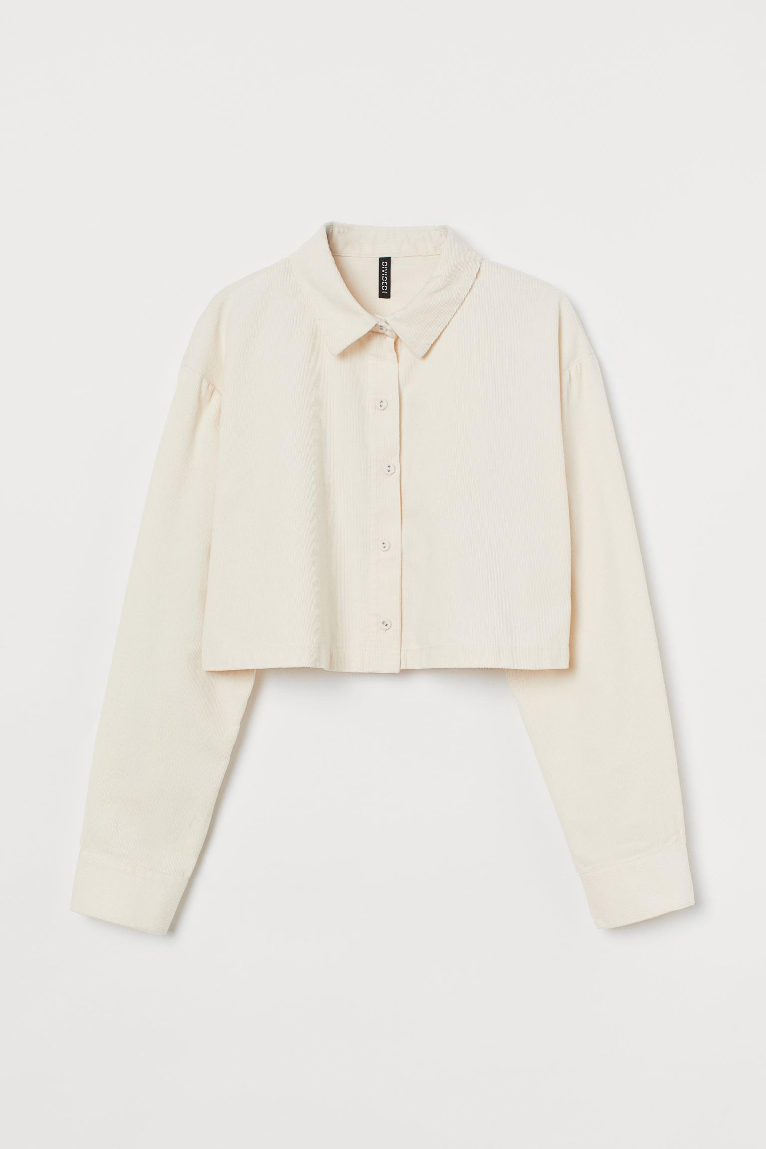 

Рубашка женская H&M 973855001 бежевая S, Бежевый, 9738550
