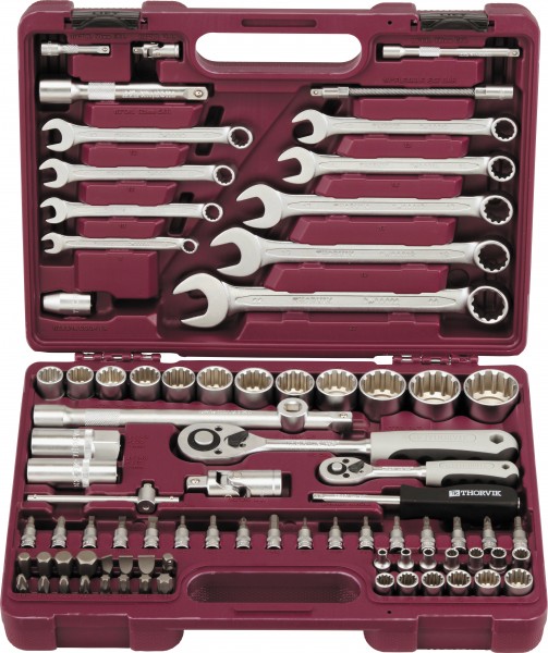 Набор инструментов Thorvik UTS0082MP набор для бретелей металлический крючки кольца регуляторы 10 мм
