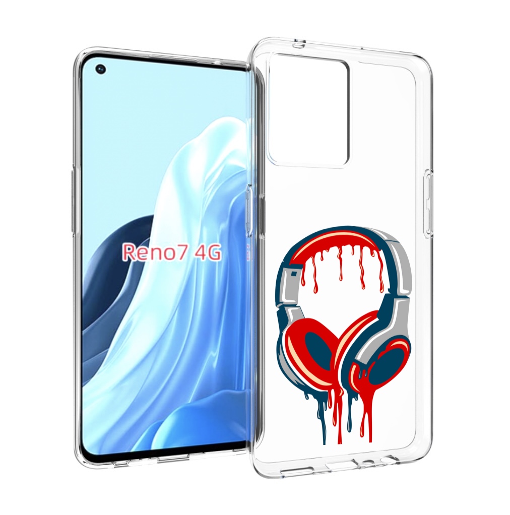 

Чехол MyPads не делай громко для OPPO RENO 7 4G, Прозрачный, Tocco
