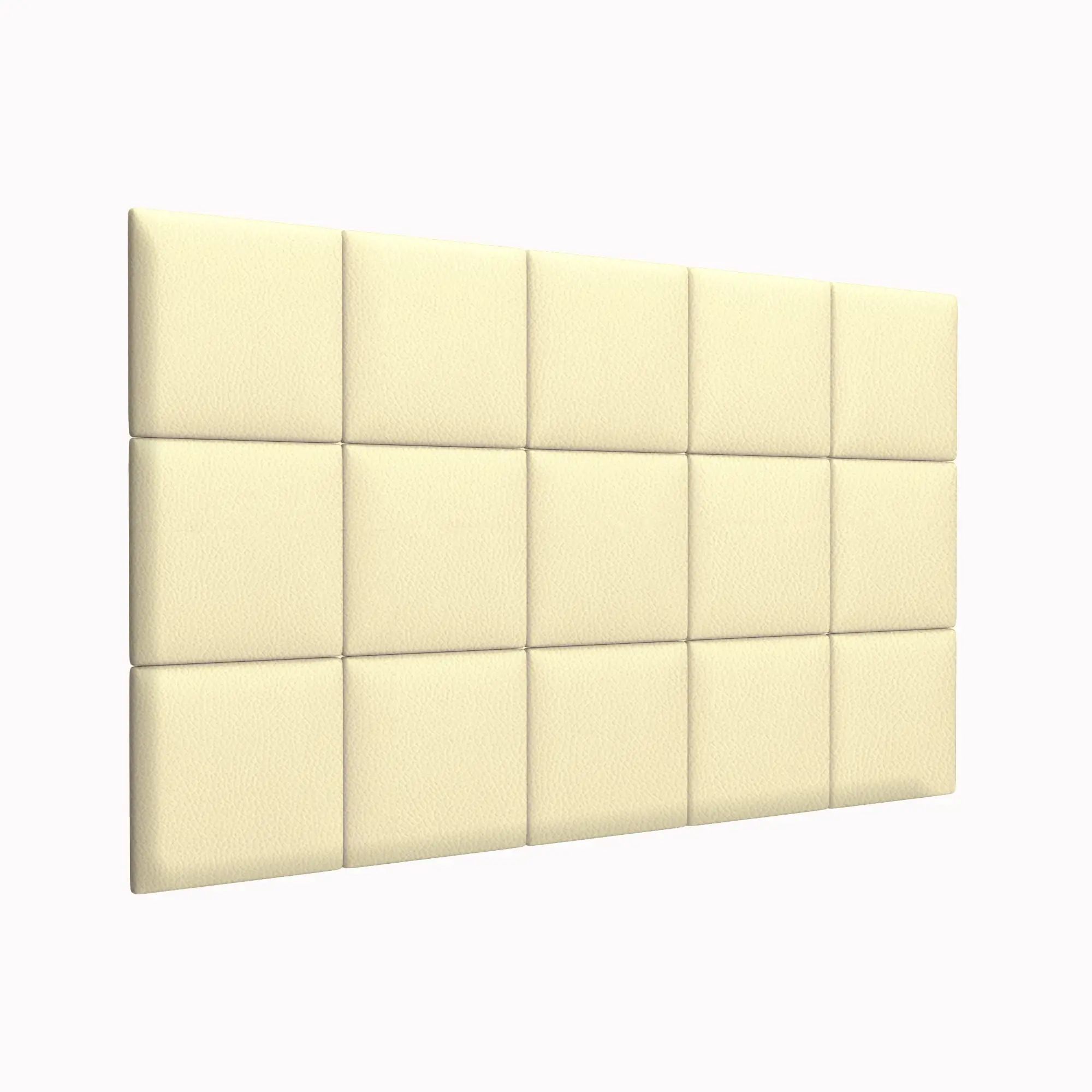 Стеновая панель Eco Leather Vanilla 30х30 см 2 шт.