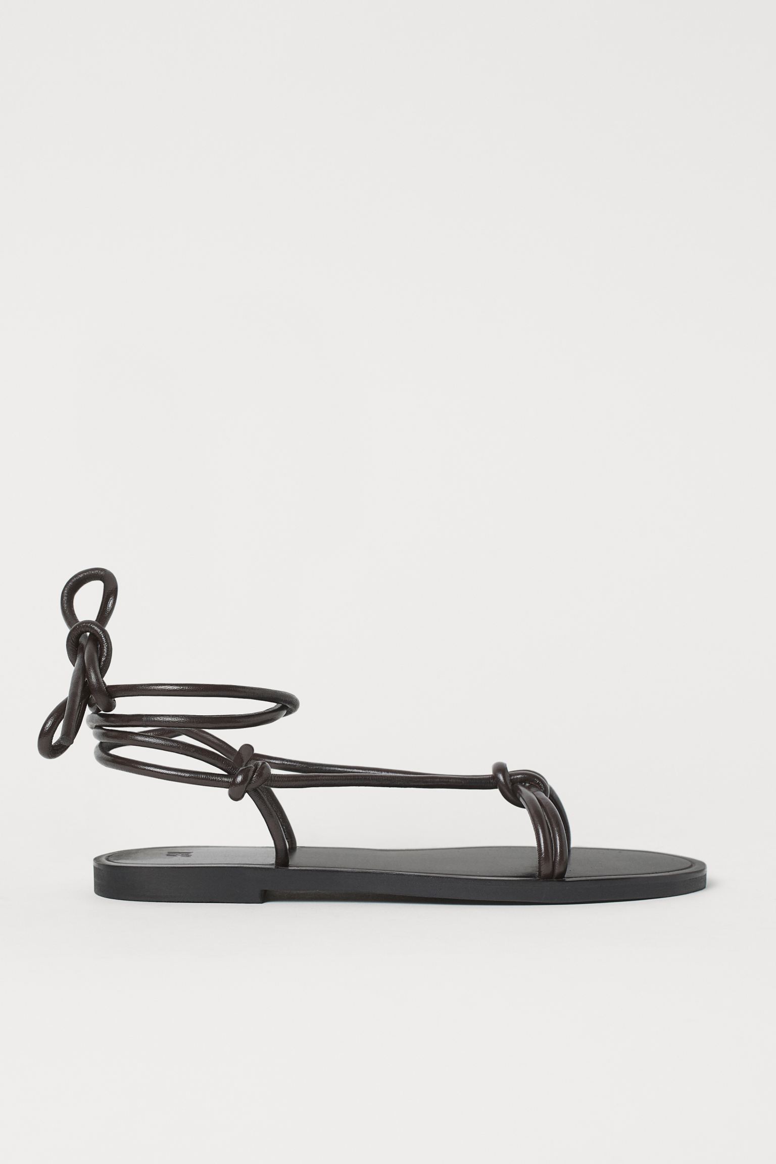 

Сандалии женские H&M 892256002 коричневые 40 EU, Коричневый, 8922560