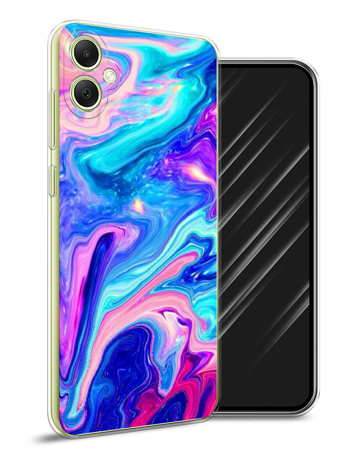 

Чехол Awog на Samsung Galaxy A05 "Потеки краски", Розовый, 2108750-1