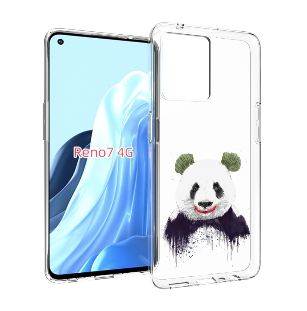 

Чехол MyPads панда джокер для OPPO RENO 7 4G, Прозрачный, Tocco