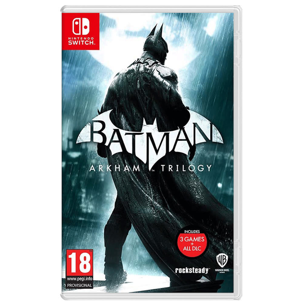 Игра Batman: Arkham Trilogy (Nintendo Switch, русские субтитры)