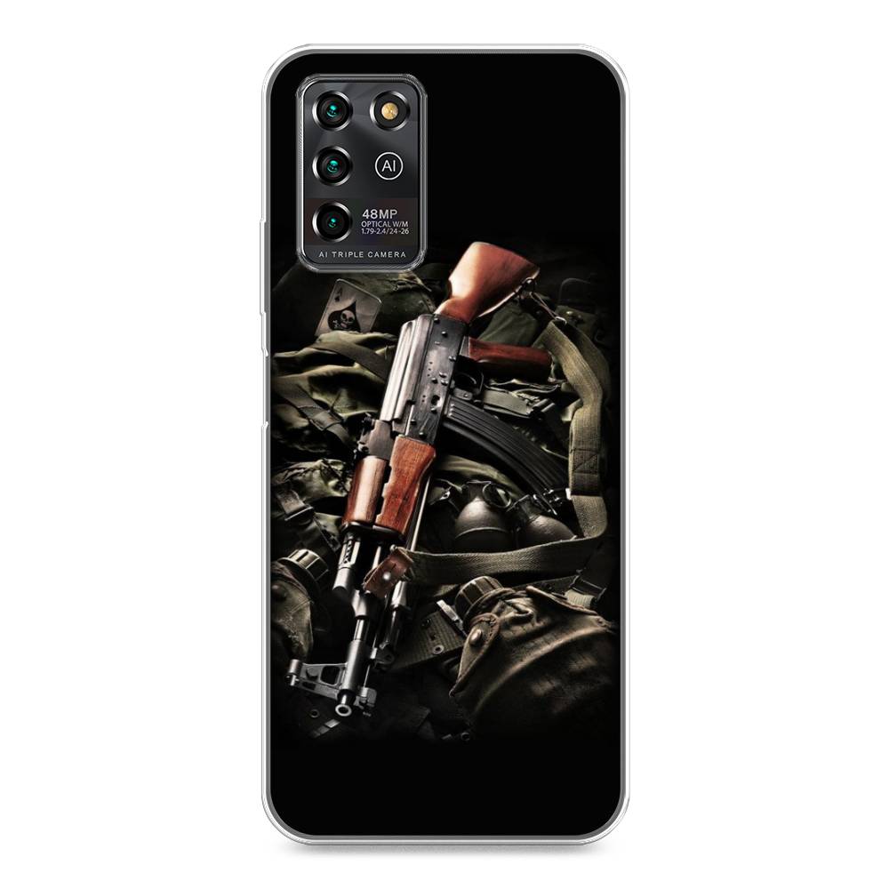 фото Силиконовый чехол "автомат" на zte blade v30 vita awog
