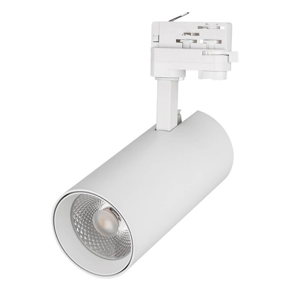 фото Трековый светодиодный светильник arlight lgd-gera-4tr-r90-30w warm 024597