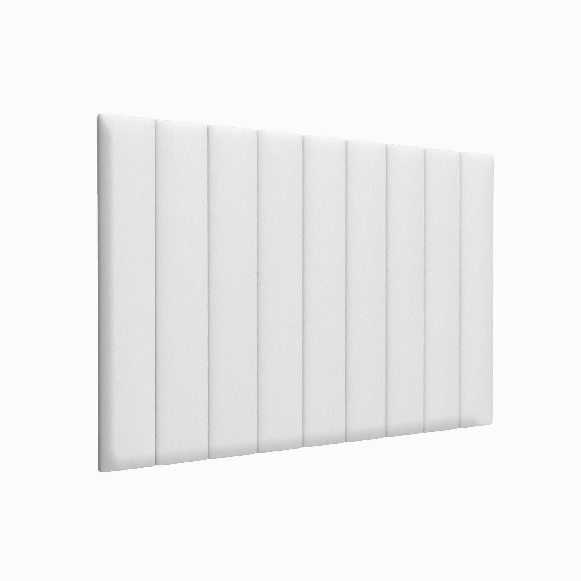 Стеновая панель Eco Leather White 15х90 см 2 шт.