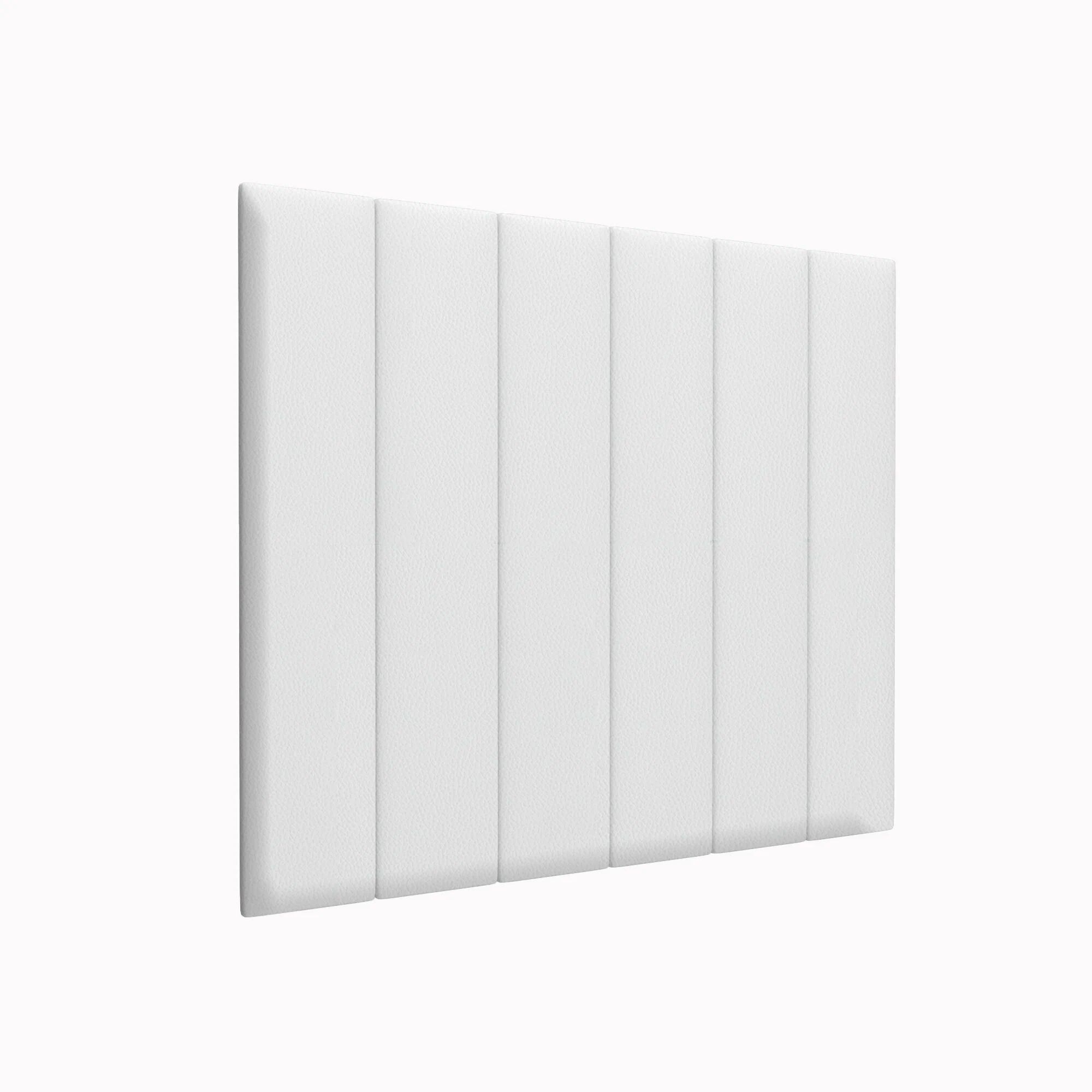 Стеновая панель Eco Leather White 20х100 см 1 шт.