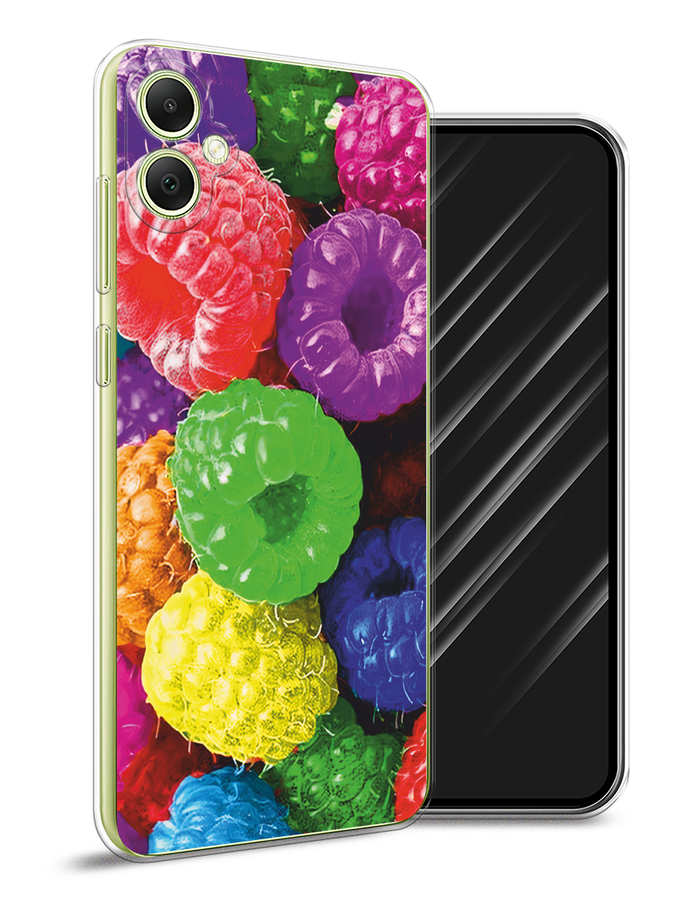 

Чехол Awog на Samsung Galaxy A05 "Разноцветная малина", Разноцветный, 2108750-1