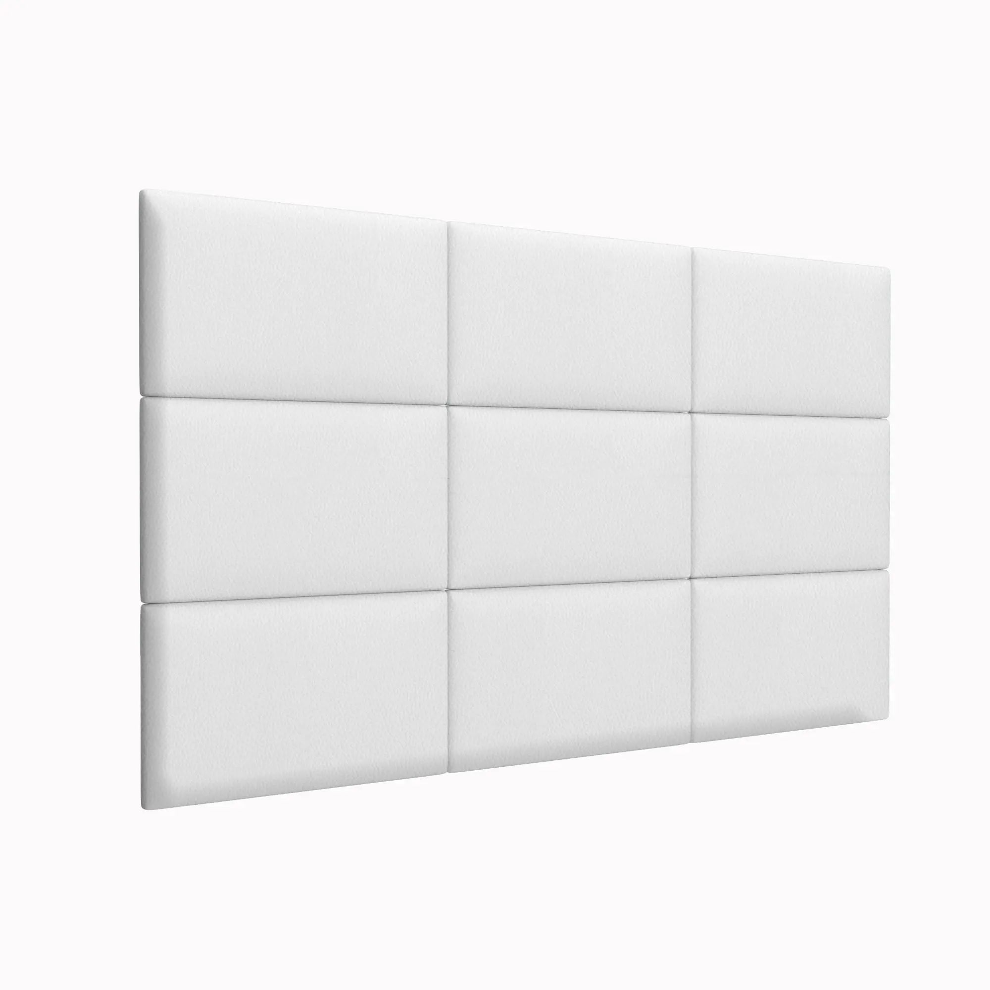 Стеновая панель Eco Leather White 30х50 см 4 шт.