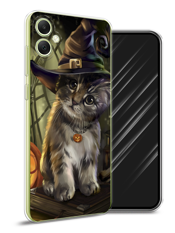 

Чехол Awog на Samsung Galaxy A05 "Кот на Хэллоуин", Зеленый;серый, 2108750-1