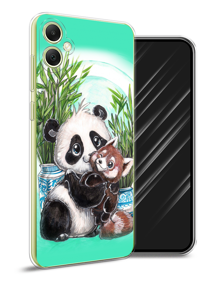 

Чехол Awog на Samsung Galaxy A05 "Друзья зверята", Бирюзовый;белый;черный, 2108750-1