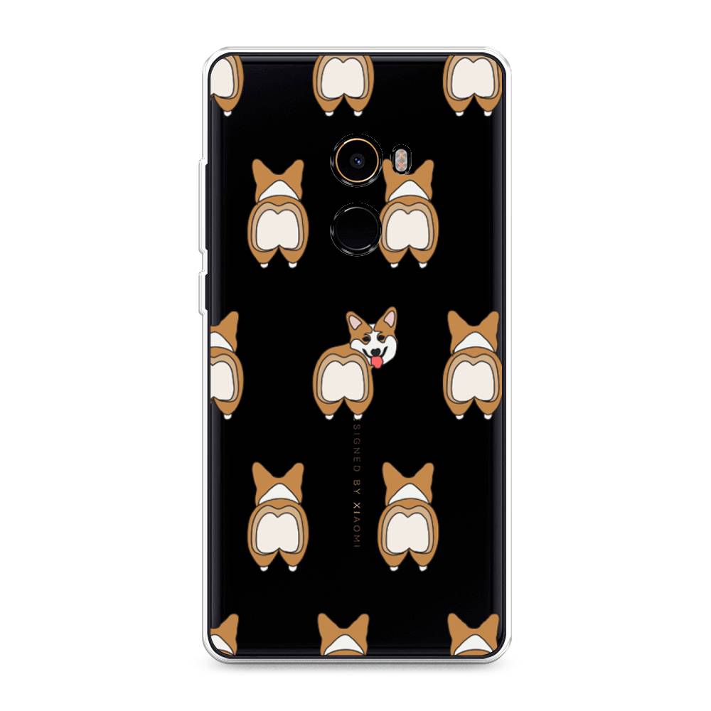 

Чехол Awog на Xiaomi Mi Mix 2 "Милый корги фон", Разноцветный, 32550-2