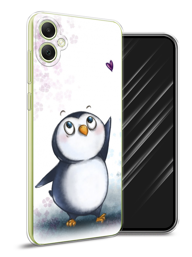 

Чехол Awog на Samsung Galaxy A05 "Пингвин и сердечко", Белый, 2108750-1