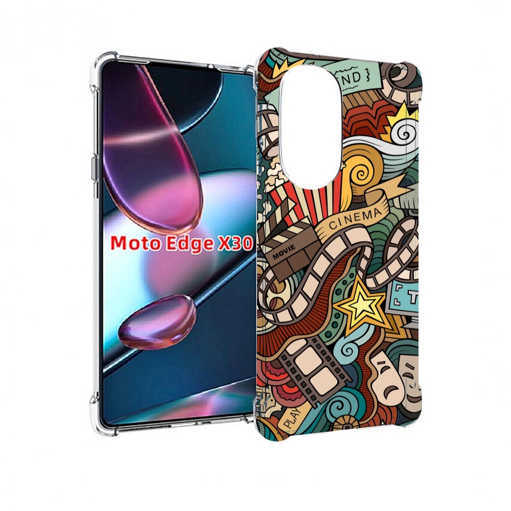 

Чехол MyPads любимое кино для Motorola Moto Edge X30, Прозрачный, Tocco