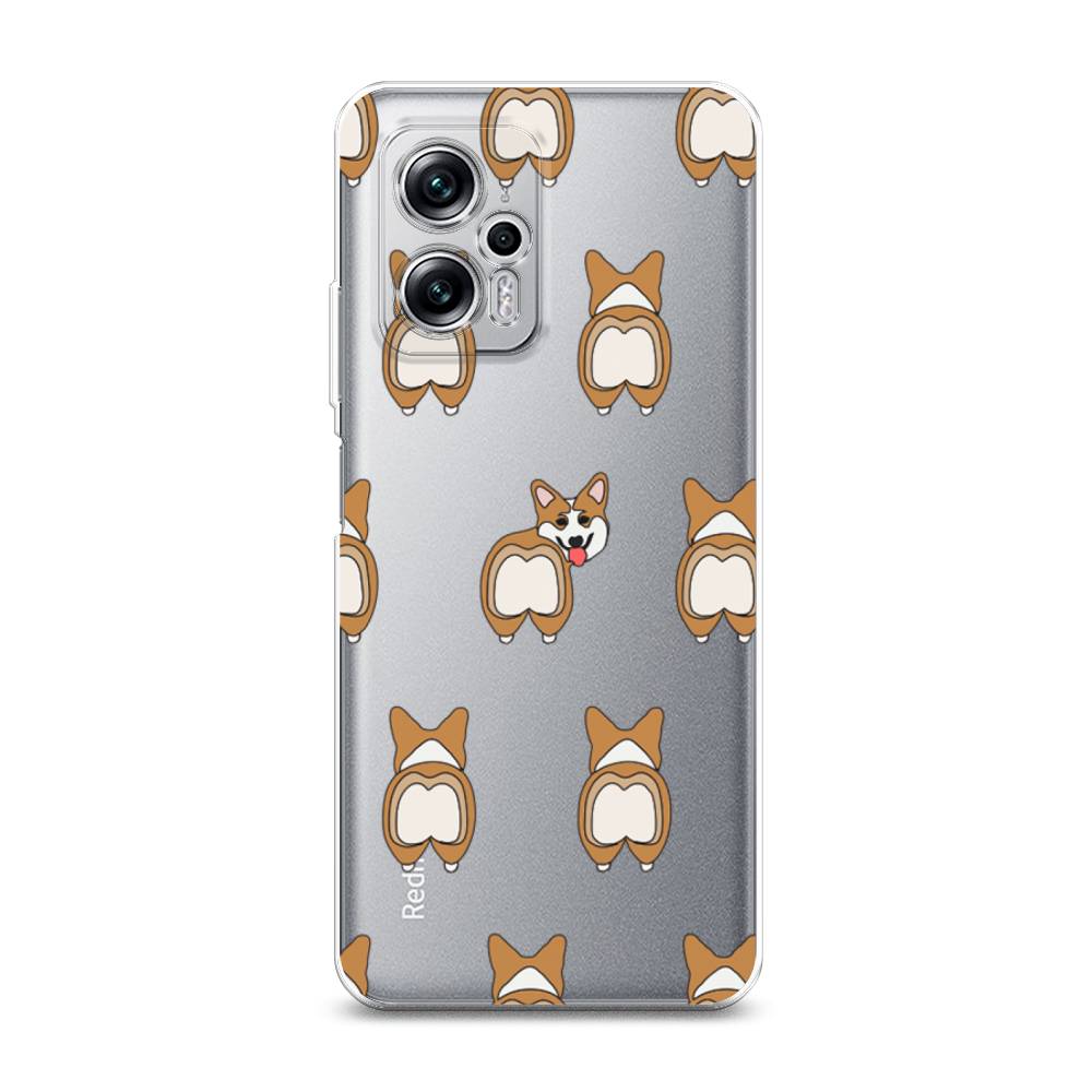 

Чехол Awog на Poco X4 GT "Милый корги фон", Разноцветный, 315450-2