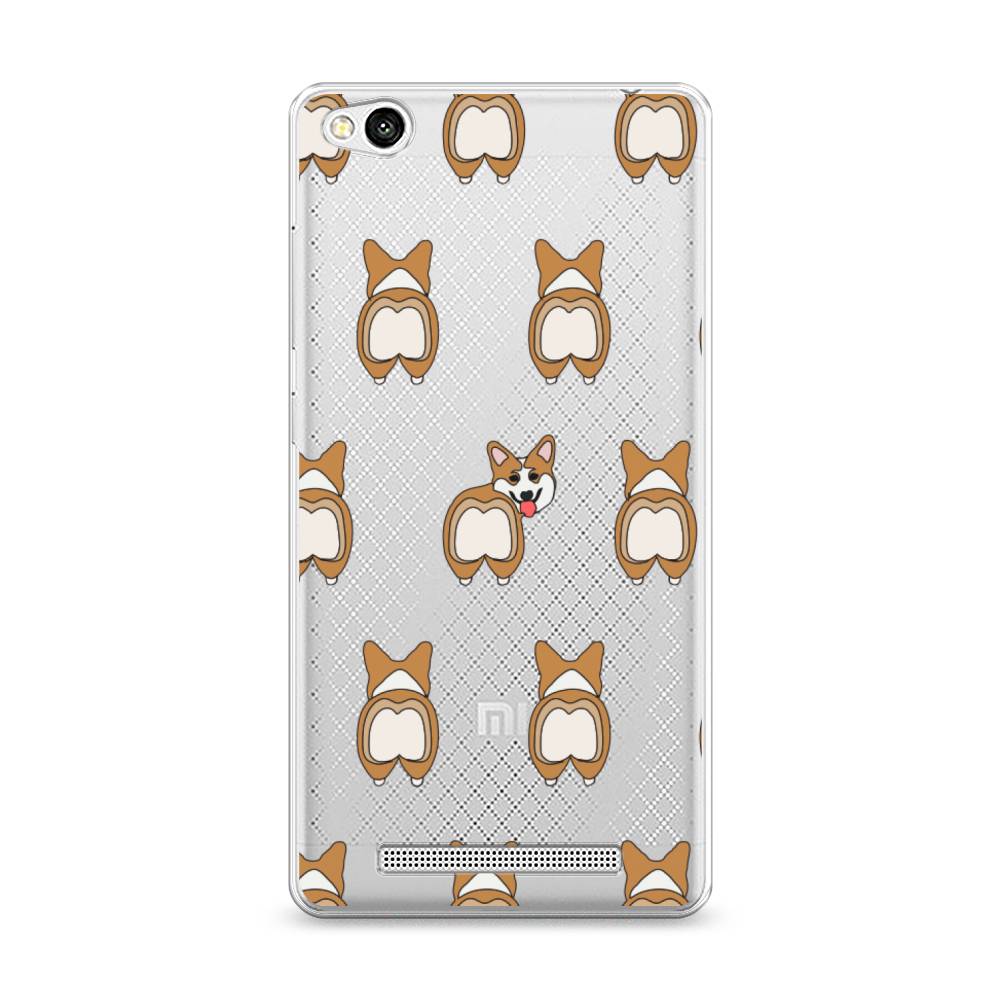 

Чехол Awog на Xiaomi Redmi 3 "Милый корги фон", Разноцветный, 30850-2