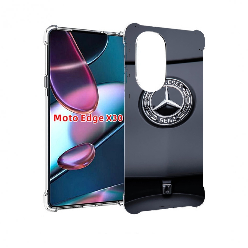 

Чехол MyPads мерседес 7 мужской для Motorola Moto Edge X30, Прозрачный, Tocco