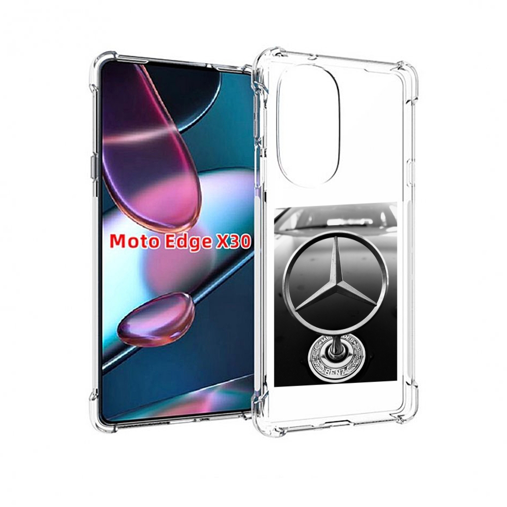 

Чехол MyPads мерседес mercedes 6 мужской для Motorola Moto Edge X30, Прозрачный, Tocco