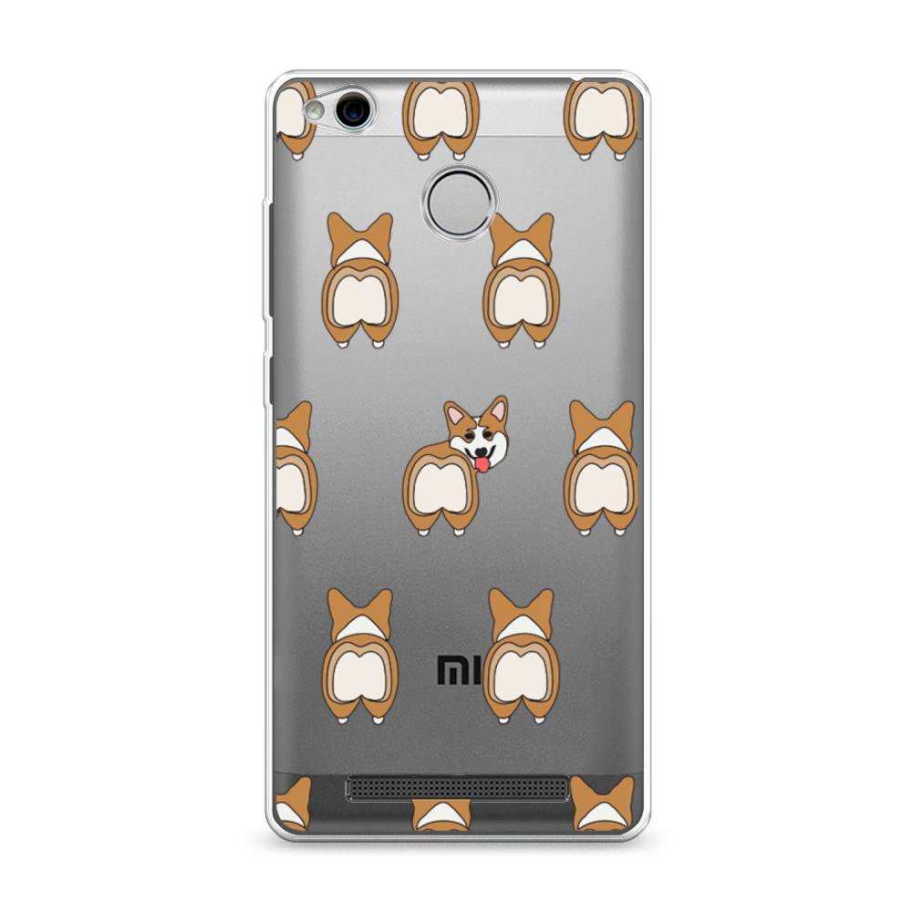 

Чехол Awog на Xiaomi Redmi 3 Pro (3S) "Милый корги фон", Разноцветный, 30950-2
