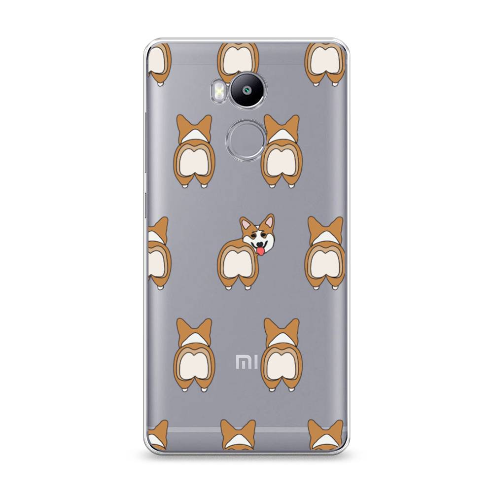 

Чехол Awog на Xiaomi Redmi 4 Pro "Милый корги фон", Разноцветный, 31250-2