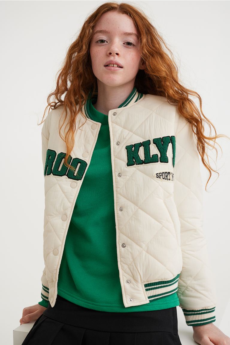 

Куртка детская H&M 1106879, цвет белый/разноцветный, размер 140 (доставка из-за рубежа), 1106879