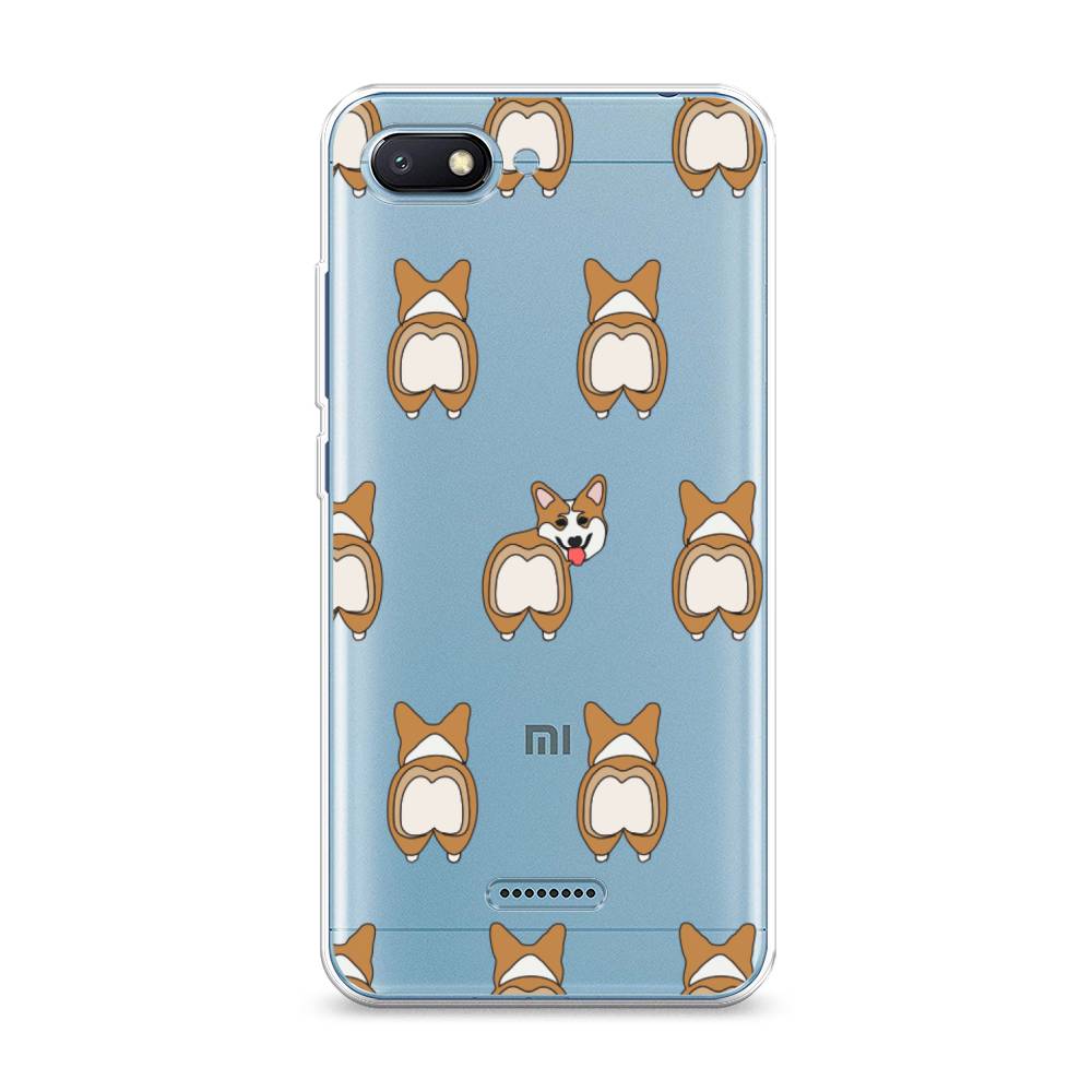

Чехол Awog на Xiaomi Redmi 6A "Милый корги фон", Разноцветный, 34150-2