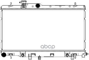 

34211004sak_радиатор Системы Охлаждения! Акпп,16мм Subaru Legacy/Impreza 1.6-2.5 16v 98> S