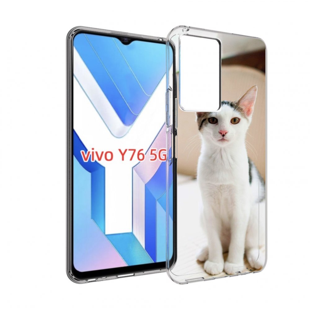 

Чехол MyPads порода кошка эгеиская для Vivo Y76 5G, Прозрачный, Tocco