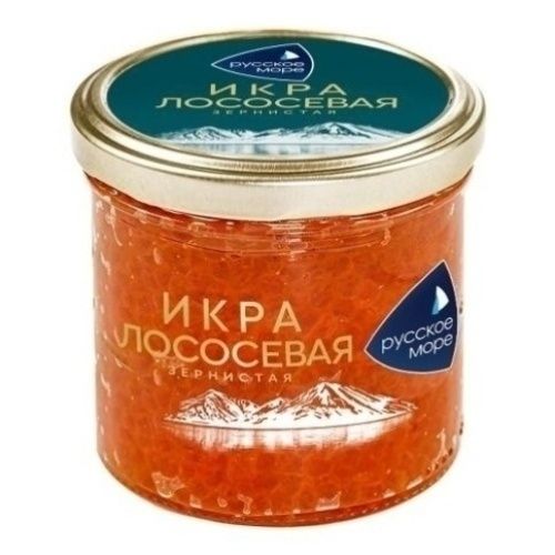 

Икра лососевая Русское море зернистая 310 г