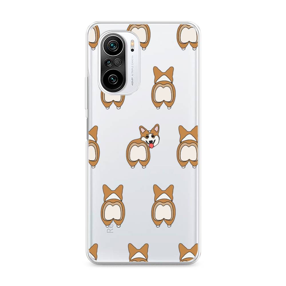 

Чехол Awog на Xiaomi Redmi K40 "Милый корги фон", Разноцветный, 310950-2