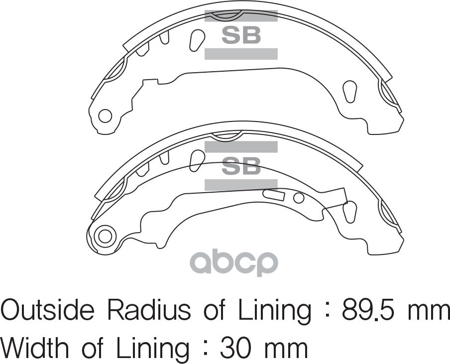 

Колодки Тормозные Барабанные Sangsin Brake Sa157