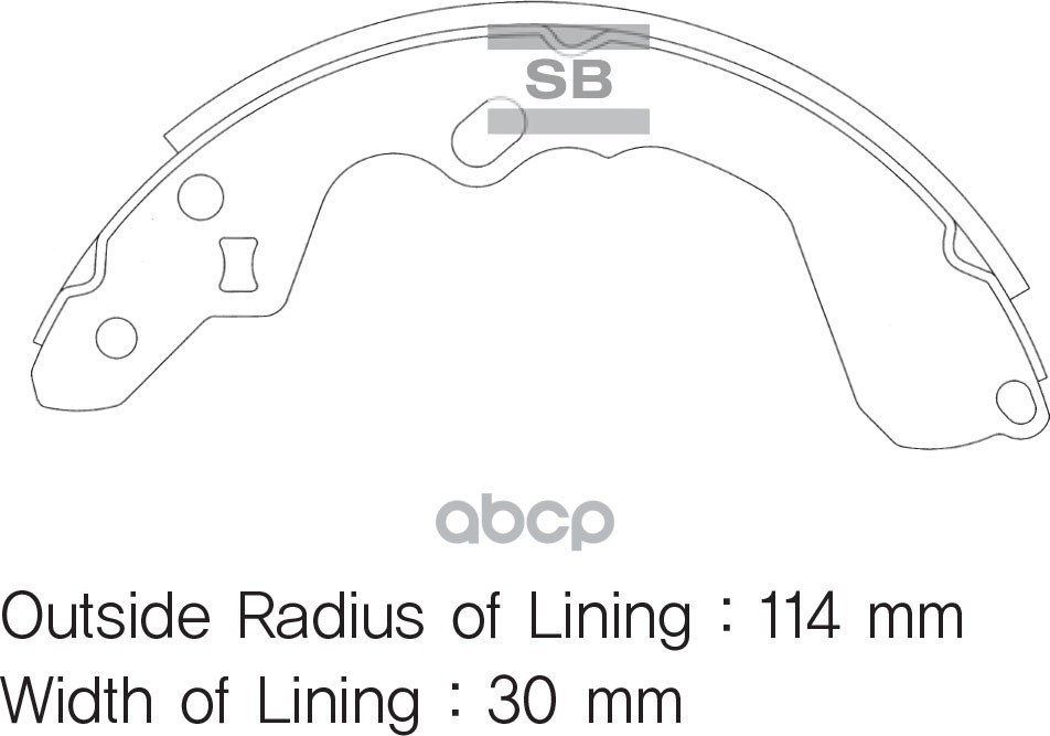 

Колодки Тормозные Барабанные Sangsin Brake Sa079