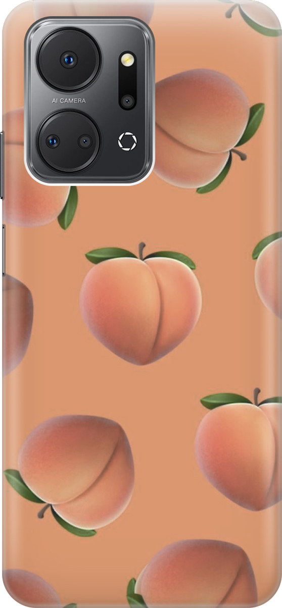 

Силиконовый чехол на Honor X7a, Красный;оранжевый, 159381