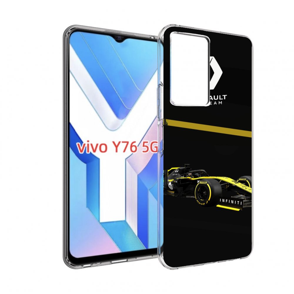 

Чехол Mypads Renault 2 Для Vivo Y76 5G, Прозрачный, Tocco