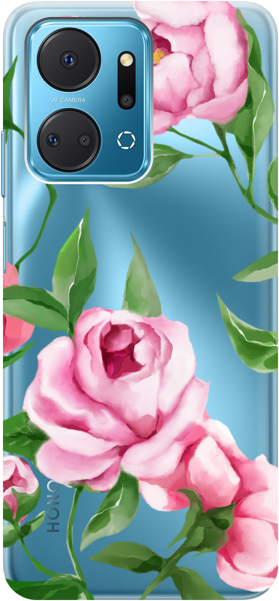 Силиконовый чехол на Honor X7a 