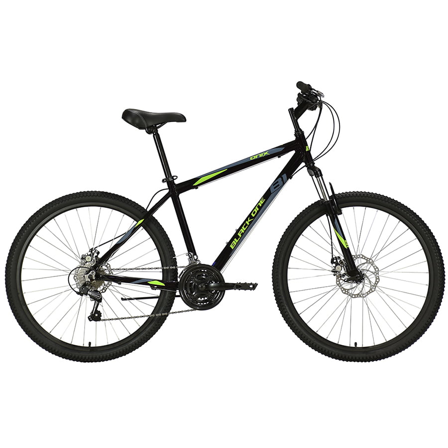 фото Велосипед black one onix 27.5 d alloy чёрный/зелёный/серый 2020-2021 s(16")(hd00000399)