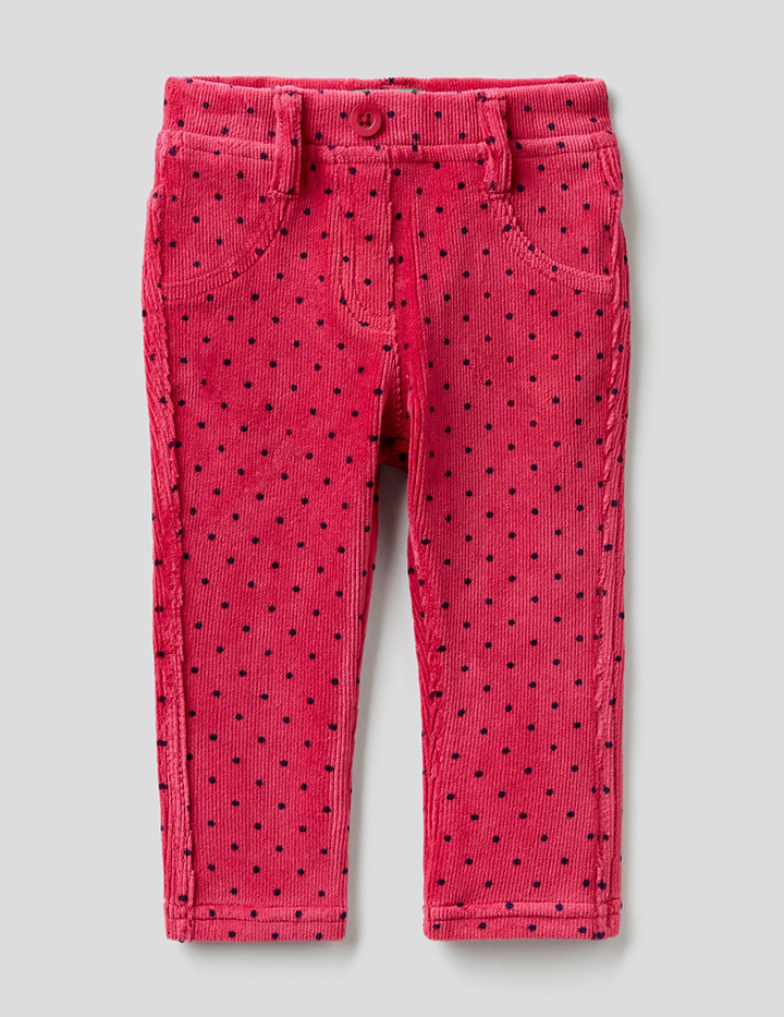 

Брюки для девочек Benetton цв. розовый р.98, 21A_42WV57M60