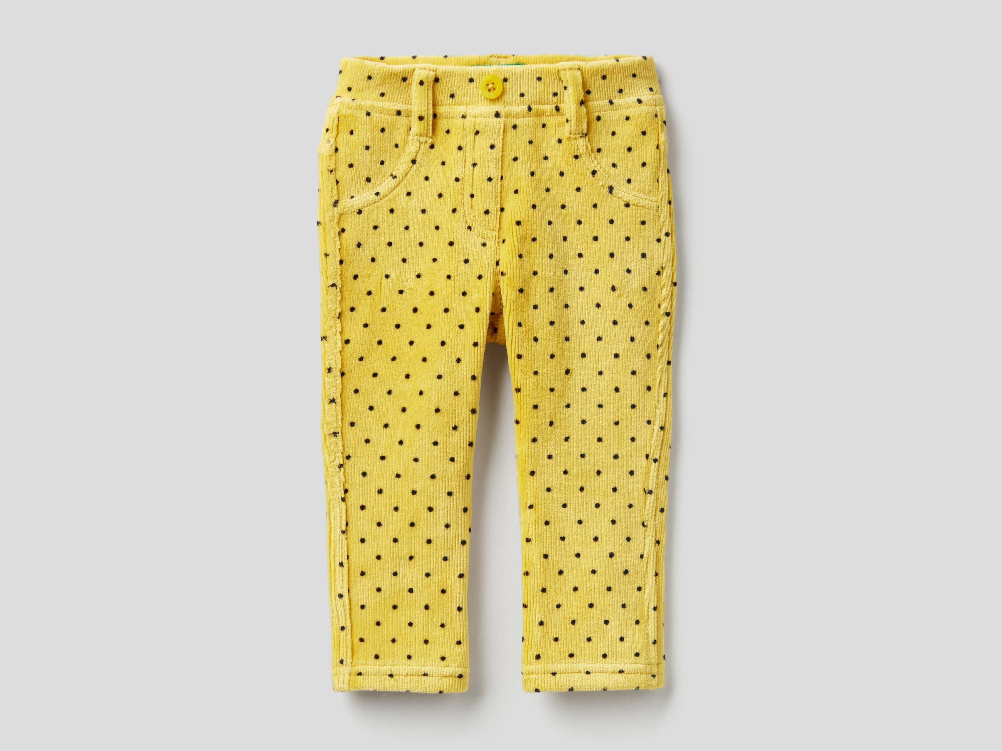 фото Брюки для девочек benetton цв. синий р.80 united colors of benetton