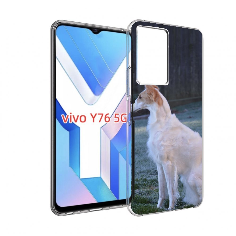 

Чехол MyPads русская псовая борзая для Vivo Y76 5G, Прозрачный, Tocco