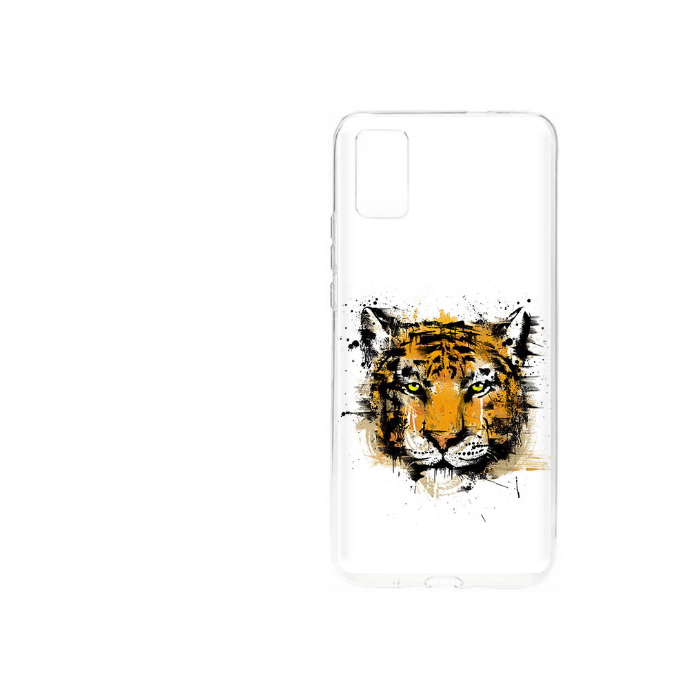 

Чехол MyPads Tocco для ZTE Blade A31 (2021) тигруля (PT226942.465.643), Прозрачный, Tocco