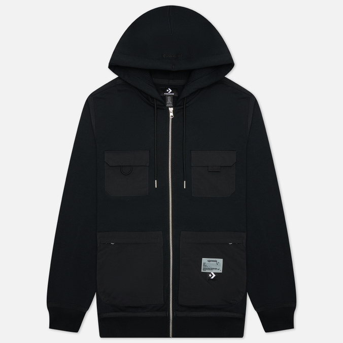 

Толстовка мужская Converse 10023691001 черная 2XL, 10023691001