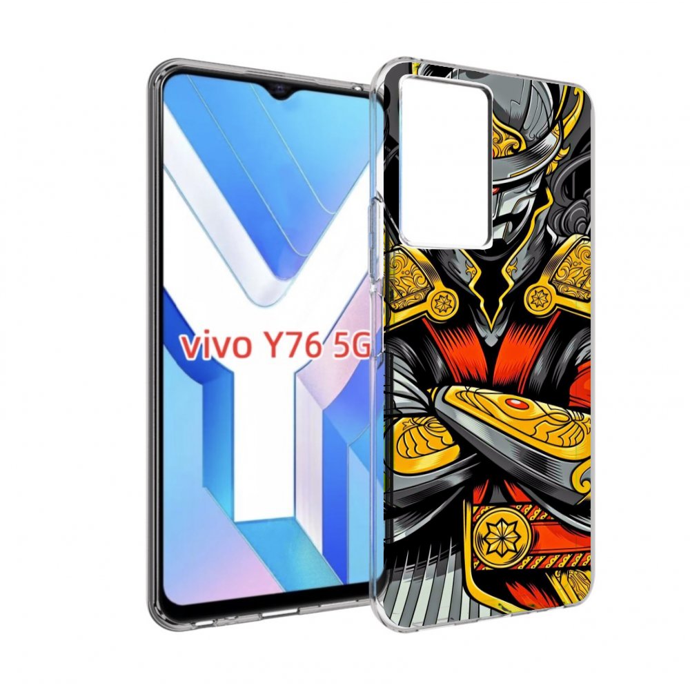 

Чехол MyPads самурай для Vivo Y76 5G, Прозрачный, Tocco