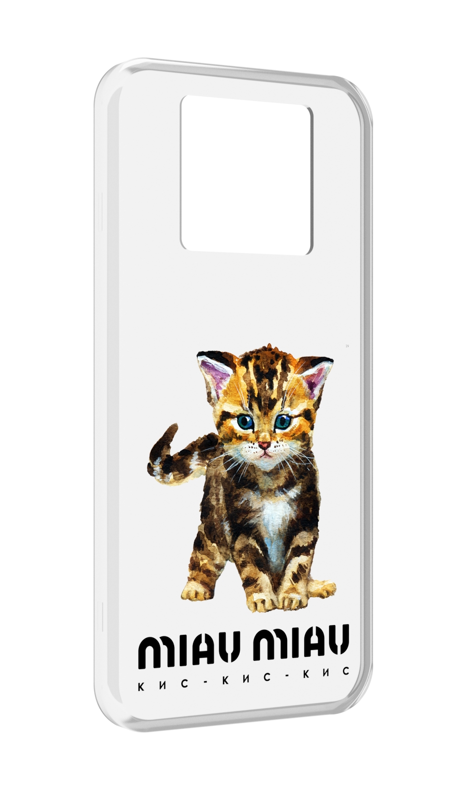 

Чехол MyPads Бренд miau miau для Black Shark 3 5G / Black Shark 3S, Прозрачный, Tocco