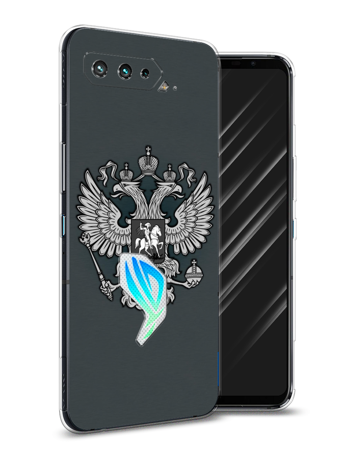

Чехол Awog на Asus ROG Phone 5S "Герб России серый", 44550-5