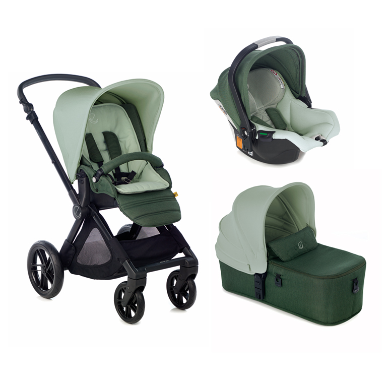

Коляска 3 в 1 Jane muum+micro+koos i-size r1 forest green 5555 U08, Muum 3 в 1